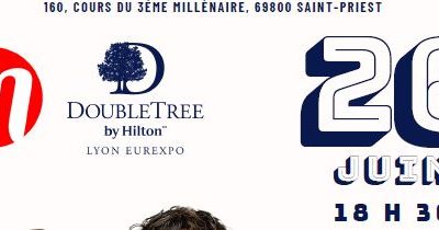 l’hôtel DoubleTree by Hilton Lyon Eurexpo, Saint-Priest, Afterwork musical inédit,                                   jeudi 26 juin de 18h30 à 23h