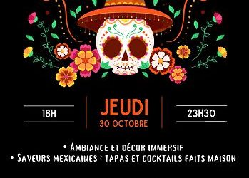 l’hôtel DoubleTree by Hilton Lyon Eurexpo, Saint-Priest, Afterwork « Día de los Muertos » au bar le 160°🎉