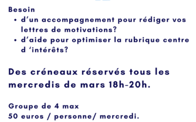 Caroline Geraads – Prometheor : Dernière ligne droite parcoursup!