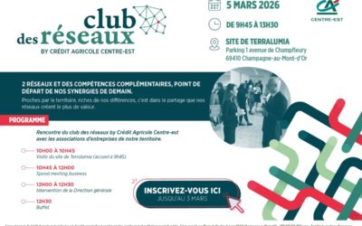 Club des réseaux by Crédit Agricole Centre-est de Terralumia