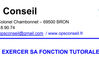 OPS Conseil – Formation tuteurs entreprise