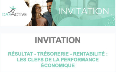 DAF Active – Atelier exclusif : Les clés d’un pilotage financier efficace