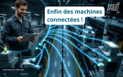 HD Technology – Dans l’industrie, des machines connectées ne signifient pas seulement plus de technologie.
