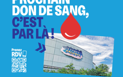 EFS et l’association des commercants SaintPri’Yes : don de sang, le 25/06
