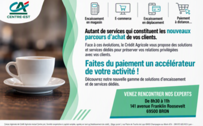 Crédit Agricole Centre-Est – Invitation Café de la monétique